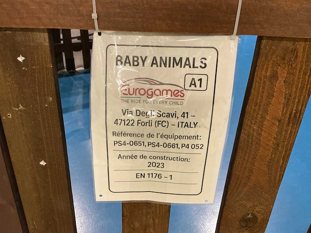 Eurogames baby animals (4x) - afbeelding 10 van  25