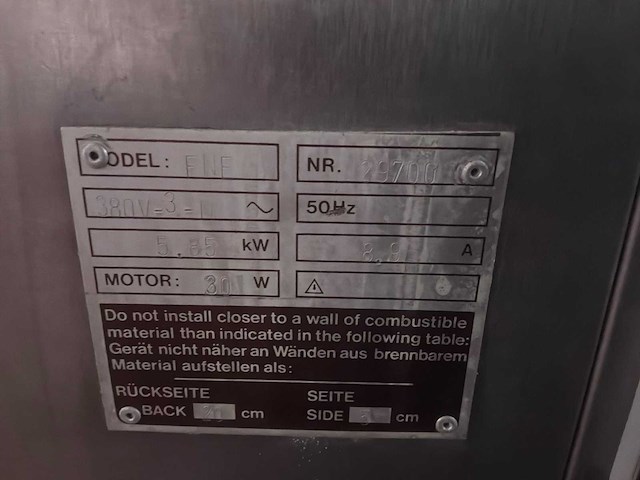 Eurogrill rotisserie oven - afbeelding 6 van  7