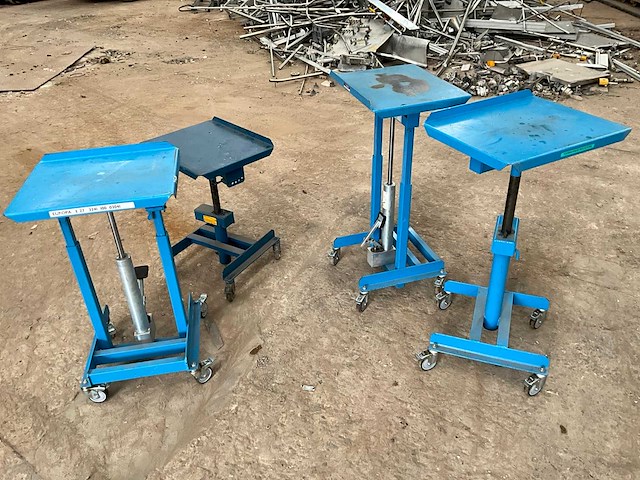 Eurokraft roltafels (4x) - afbeelding 1 van  10