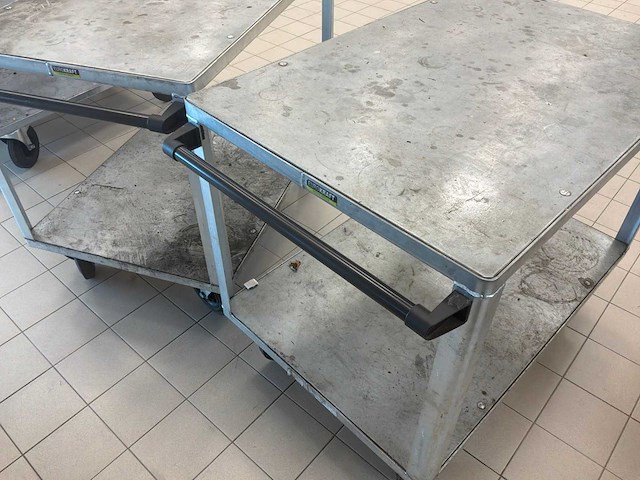 Eurokraft transportkar 2 niveaus - afbeelding 3 van  4