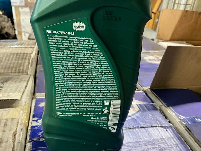 Eurol fultrax 75w-140 transmissieolie (36x) - afbeelding 3 van  6