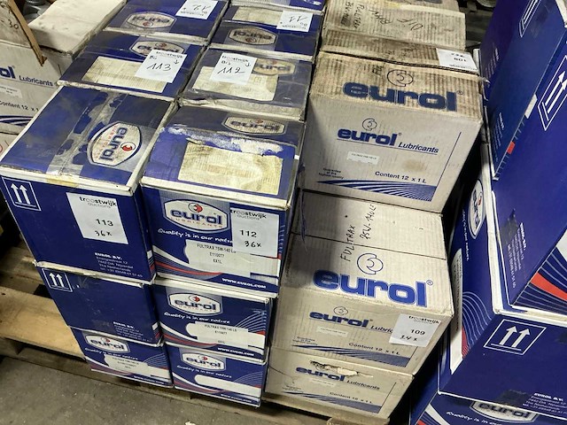 Eurol fultrax 75w-140 transmissieolie (36x) - afbeelding 5 van  5