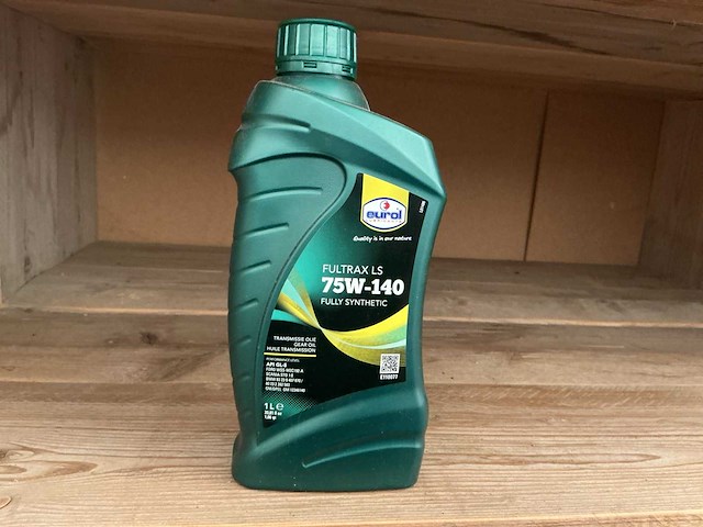 Eurol fultrax ls 75w-140 transmissie olie inhoud 1 liter (6x) - afbeelding 1 van  1