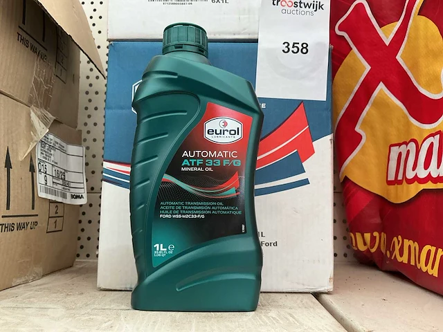 Eurol inhoud 1 liter automatic atf 33 f/g smeermiddel (12x) - afbeelding 1 van  1