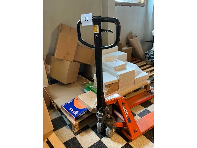 Eurolifter 2003011792 hand hydraulische palletwagen - afbeelding 2 van  4