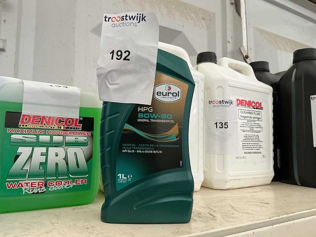 Eurol,inhoud 1 liter transmissie olie (5x) - afbeelding 1 van  1