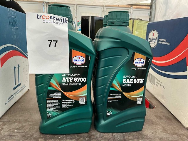 Eurol,inhoud 5 liter transmissie olie - afbeelding 1 van  1