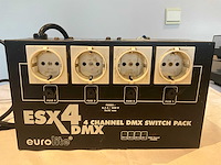 Eurolite esx4 dmx switchpack overige lichttechniek (2x) - afbeelding 1 van  3