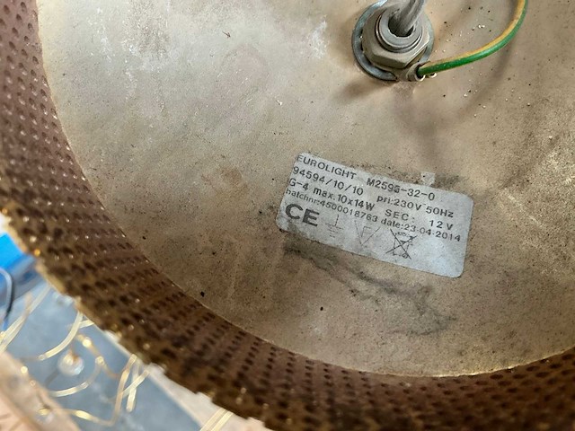 Eurolite hanglamp (2x) - afbeelding 4 van  4