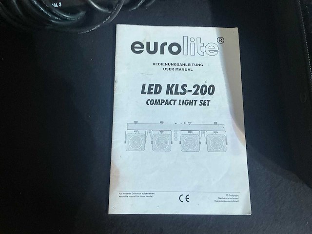 Eurolite led kls-200 4-delige spotlight op frame (5x) - afbeelding 7 van  8