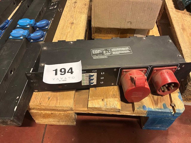 Eurolite sb1050 power distributor - afbeelding 2 van  5