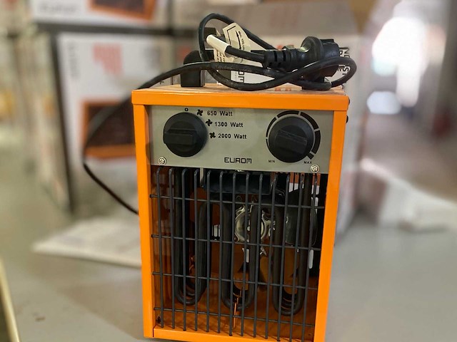 Eurom ek 2000 industriële verwarming lot 2000w nieuw - afbeelding 10 van  17