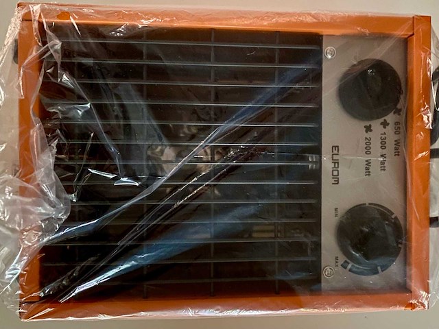 Eurom ek 2000 industriële verwarming lot 2000w nieuw - afbeelding 13 van  17
