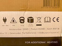 Eurom ek 2000 industriële verwarming lot 2000w nieuw - afbeelding 14 van  17