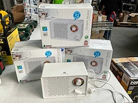 Eurom elektrische verwarming met bluetooth speaker (3x)