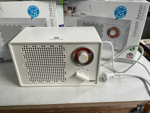 Eurom elektrische verwarming met bluetooth speaker (3x) - afbeelding 2 van  7