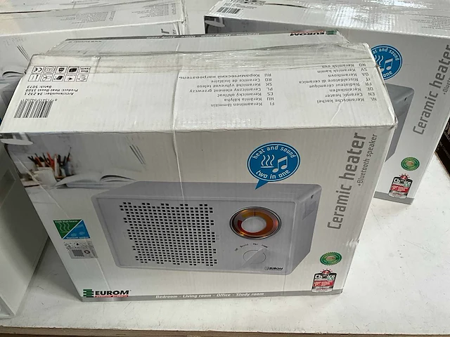 Eurom elektrische verwarming met bluetooth speaker (3x) - afbeelding 5 van  7