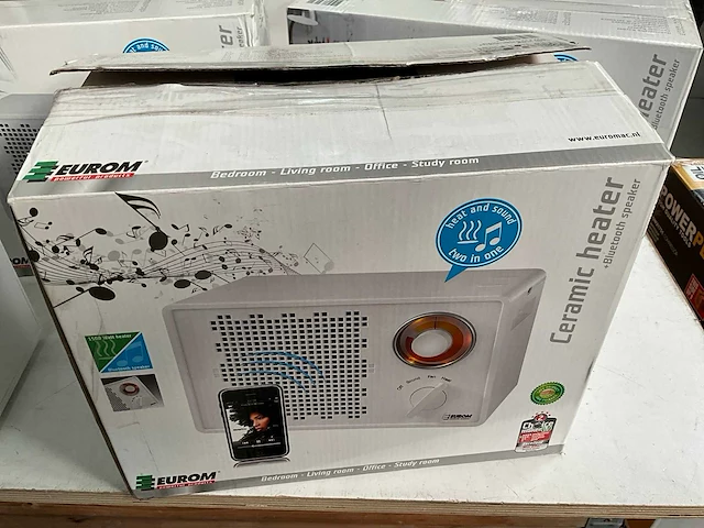 Eurom elektrische verwarming met bluetooth speaker (3x) - afbeelding 6 van  7