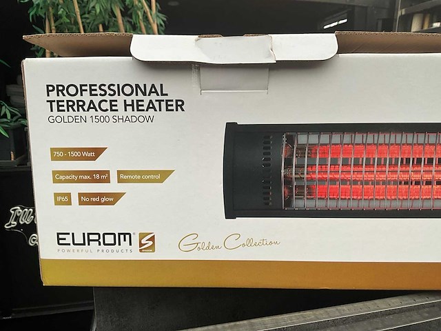 Eurom golden 1500 shadow terrasverwarming (8x) - afbeelding 8 van  8