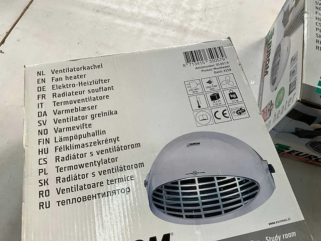 Eurom ventilatorkachel (3x) - afbeelding 3 van  3