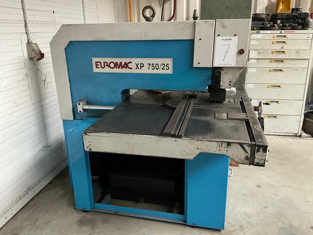 Euromac cp 750/25 ponsmachine - afbeelding 8 van  9