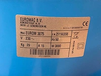 Euromac eurom 3075 industriële stofzuiger - afbeelding 3 van  4