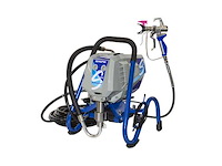 Euromair euro pro s mini airless verf spuitkast - afbeelding 1 van  2