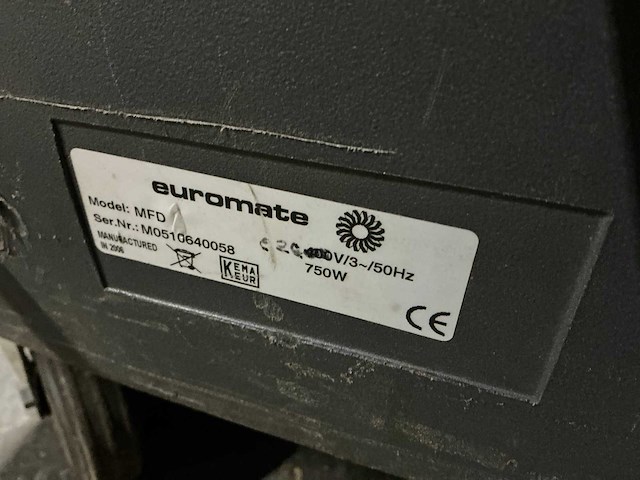 Euromate mfd lasdampafzuiginstallatie - afbeelding 6 van  7