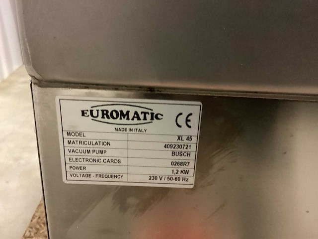 Euromatic xl 45 vacuümmachine - afbeelding 6 van  6