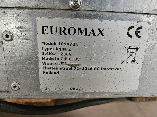 Euromax - 10907bl - warme lucht oven - afbeelding 3 van  4