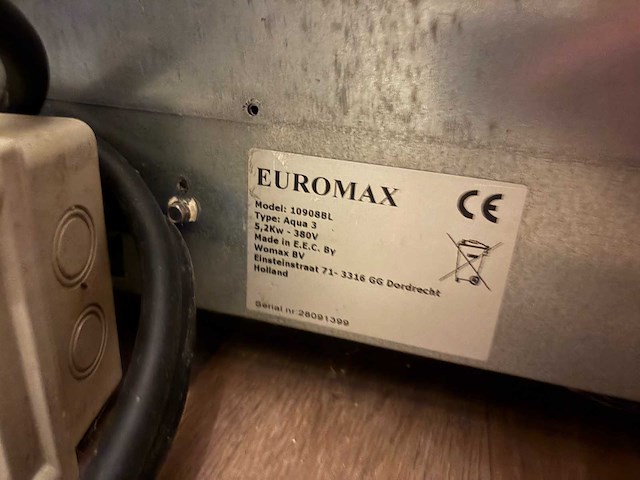 Euromax aqua 3 heteluchtoven - afbeelding 4 van  8