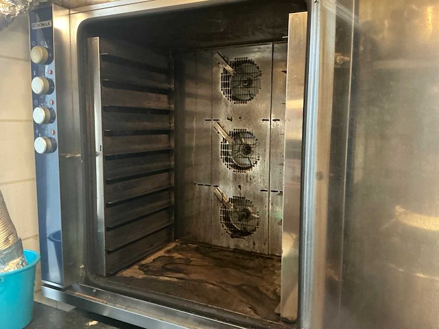 Euromax rvs elektrische stoomoven - afbeelding 1 van  5
