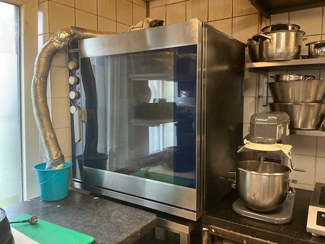 Euromax rvs elektrische stoomoven - afbeelding 2 van  5