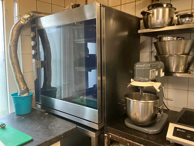 Euromax rvs elektrische stoomoven - afbeelding 3 van  5