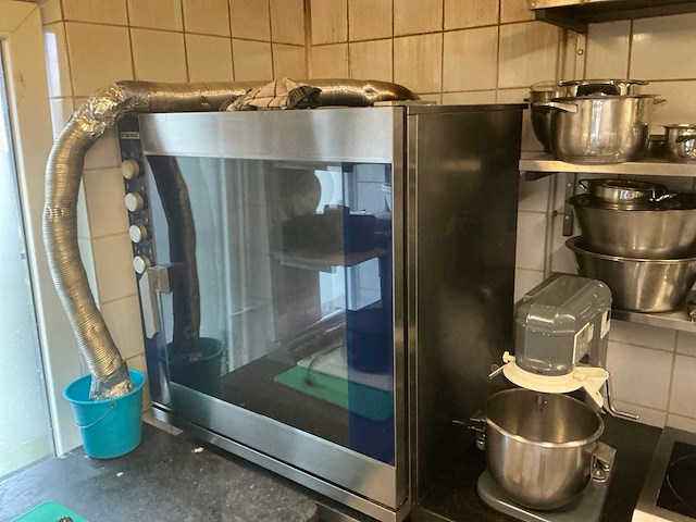 Euromax rvs elektrische stoomoven - afbeelding 4 van  5