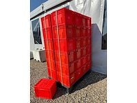 Euronorm - magazijnbak 400x300x270mm - 48 stuks met deksel - afbeelding 1 van  1