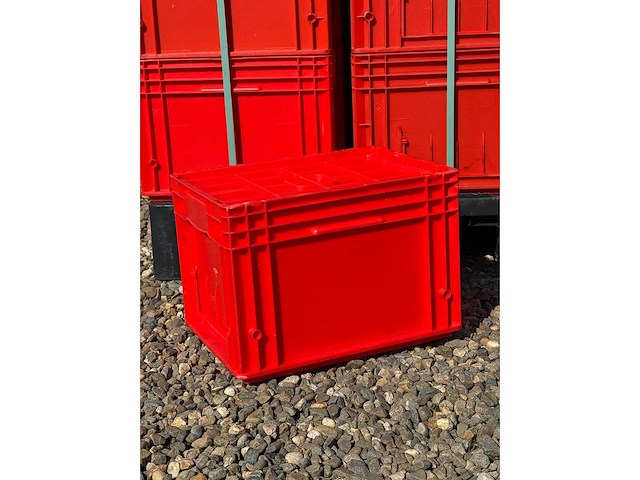 Euronorm - magazijnbak 400x300x270mm - 48 stuks met deksel - afbeelding 2 van  3