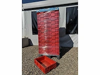 Euronorm opslagkrat magazijnbak 600x400x150mm - 24x - afbeelding 2 van  3