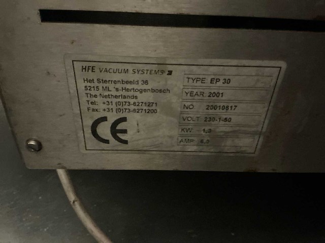 Europack vacuümmachine - afbeelding 6 van  6