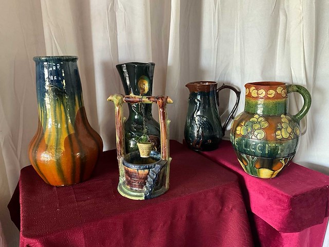 Europees aardewerk (5x) - afbeelding 1 van  13