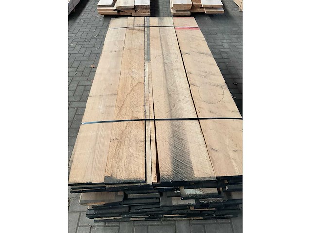 Europees eiken 27 mm ca. 1,1 m³ - afbeelding 4 van  5