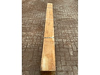 Europees eiken balk 240x240 mm (1x) - afbeelding 5 van  6