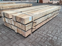Europees eiken balken 150x150 mm (20x) - afbeelding 1 van  5
