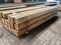 Europees eiken balken 150x150 mm (20x) - afbeelding 3 van  5