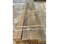 Europees eiken balken 240x240 mm (8x) - afbeelding 5 van  5