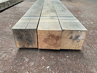 Europees eiken balken 290x290 mm (3x) - afbeelding 2 van  5
