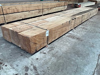 Europees eiken balken 290x290 mm (3x) - afbeelding 1 van  5