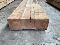 Europees eiken balken 290x290 mm (3x) - afbeelding 2 van  5