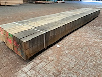 Europees eiken balken 290x290 mm (3x) - afbeelding 3 van  5