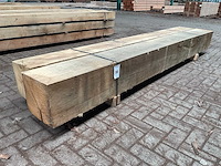 Europees eiken balken 300x300 mm (2x) - afbeelding 1 van  5